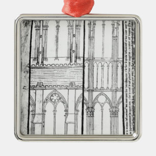 Ornamento De Metal Exterior e interior