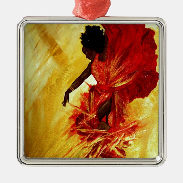 Ornamento De Metal Exulte (Frente)