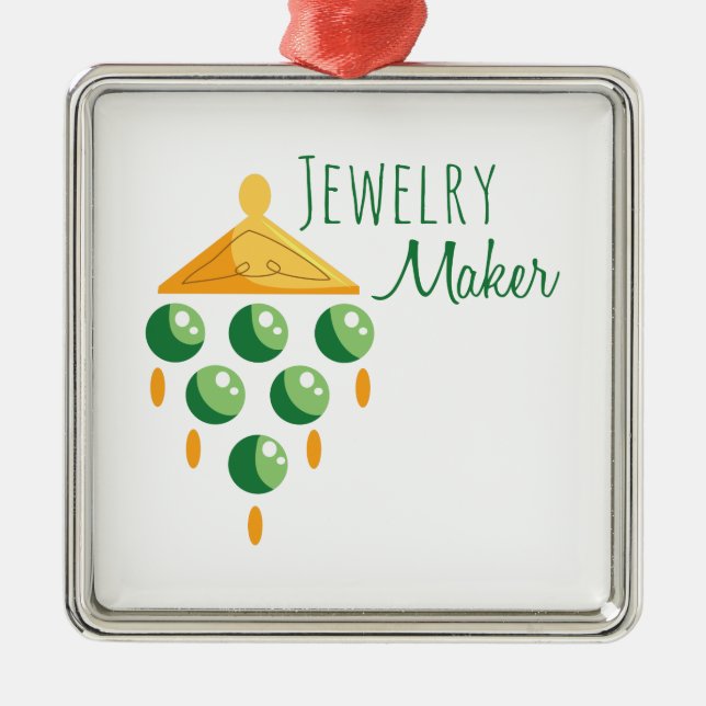 Ornamento De Metal Fabricante de jóia (Frente)