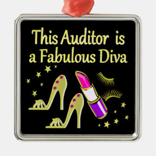 ORNAMENTO DE METAL FABULOSO ATTORNEY DIVA DESIGN