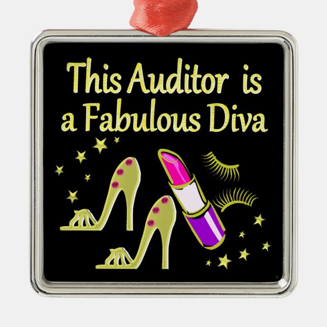 ORNAMENTO DE METAL FABULOSO ATTORNEY DIVA DESIGN (Frente)