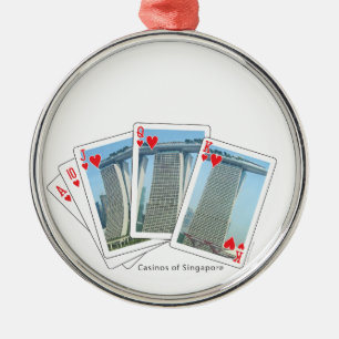 Ornamento De Metal Faça Uma Chance Comigo - Personalizável