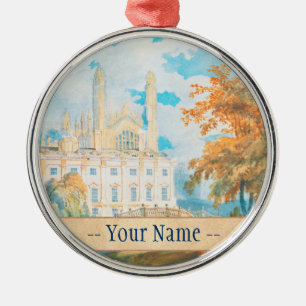 Ornamento De Metal Faculdade Capela de Clare Salão e de rei,