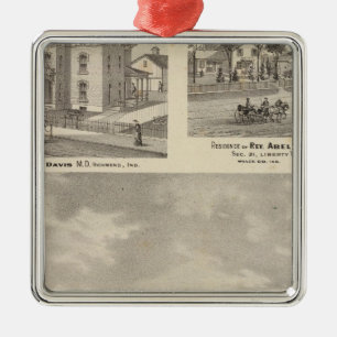 Ornamento De Metal Faculdade de Earlham, Richmond