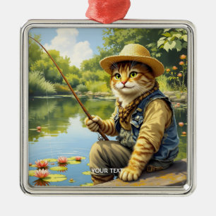 Ornamento De Metal Fantasy Cute Lake Fish