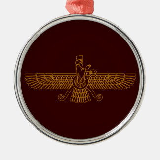 Ornamento De Metal Faravahar