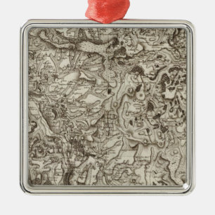 Ornamento De Metal Farinha do santo