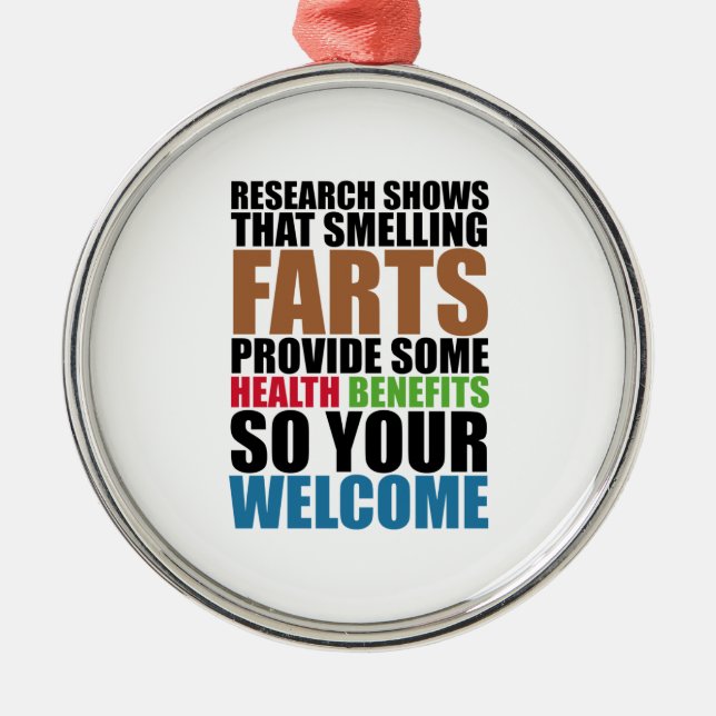 Ornamento De Metal Farinhas De Cheiro (Frente)