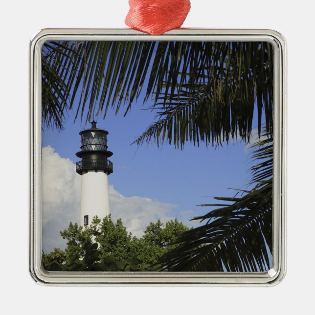 Ornamento De Metal Farol de Bill Baggs Cape Florida, Bill Baggs 2 (Frente)