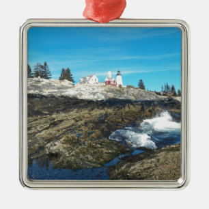 Ornamento De Metal Farol de Ponto Pemaquide 14