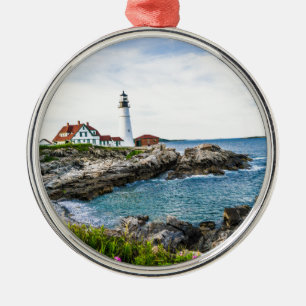 Ornamento De Metal Farol principal de Portland