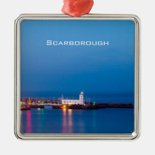Ornamento De Metal Farol Scarborough