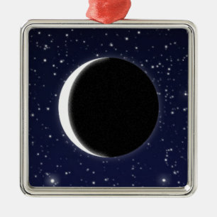Ornamento De Metal Fases da Lua