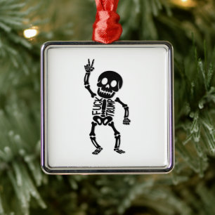 Ornamento De Metal FDT Trump Funny Anti Trump Skype