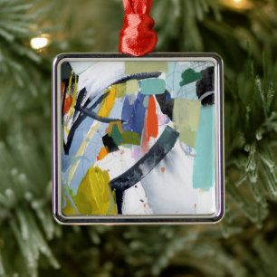 Ornamento De Metal Feira de Scarborough - Abstrato