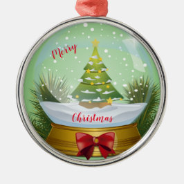 Ornamento De Metal Feliz Natal