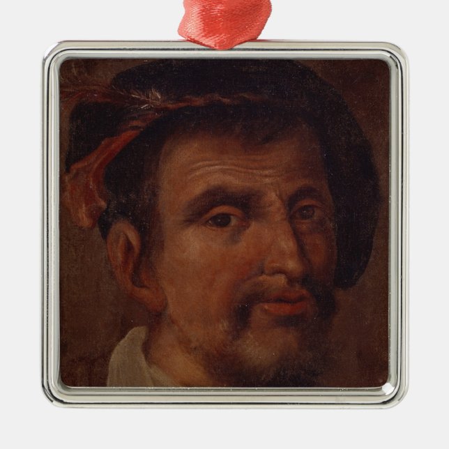 Ornamento De Metal Ferdinand Columbo (Frente)