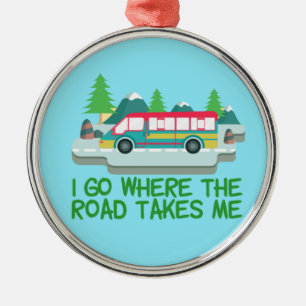 Ornamento De Metal Férias De Viagem No Caminho De Viagem De Viagem D