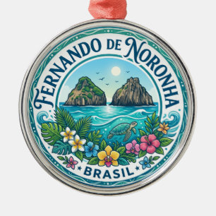 Ornamento De Metal Fernando de Noronha Brasil