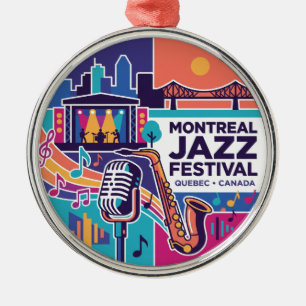 Ornamento De Metal Festival de Jazz de Montreal Canadá