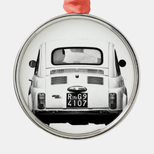 Ornamento De Metal Fiat 500 em Roma, Italia