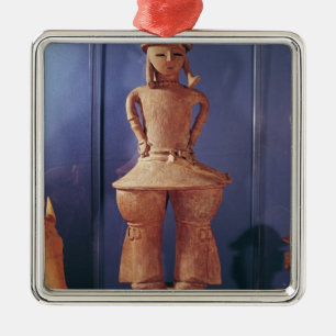 Ornamento De Metal Figura de Haniwa, 250-550