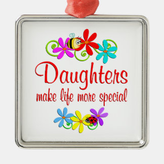 Ornamento De Metal Filha especial