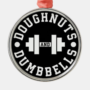 Ornamento De Metal Filhóses e Dumbbells - carburadores - exercício