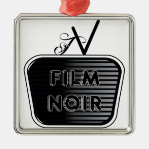Ornamento De Metal Film Noir
