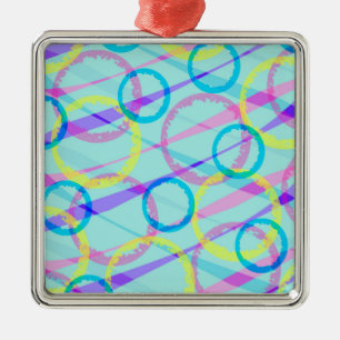 Ornamento De Metal Fitas