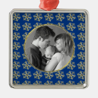 Ornamento De Metal Flocos de neve