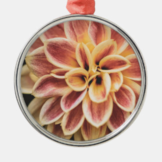 Ornamento De Metal Flor Elegante Summer Dahlia (Arte Floral)