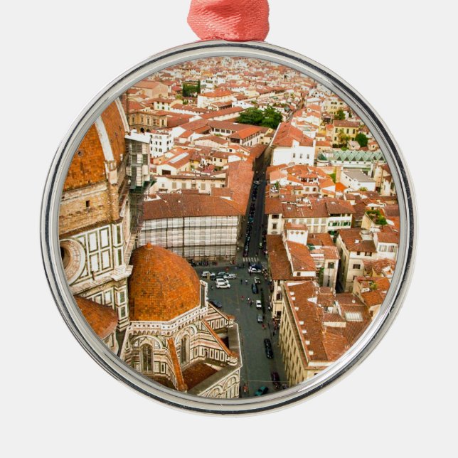 Ornamento De Metal Florença, Italia (domo) (Frente)
