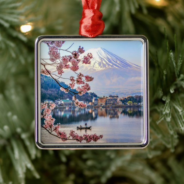 Ornamento De Metal Flores | Primavera Cherry Blossoms Japão (Árvore)