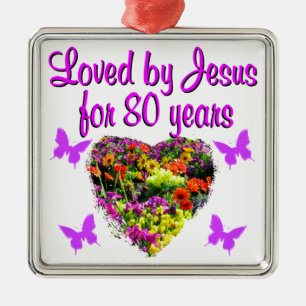 ORNAMENTO DE METAL FLORES SELVAGENS DE PURPLE AMADAS POR JESUS POR 80