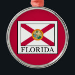 Ornamento De Metal Flórida<br><div class="desc">Flórida</div>
