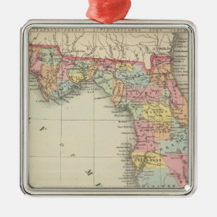 Ornamento De Metal Florida 13