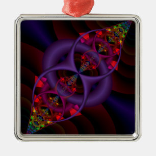 Ornamento De Metal Fluxo-capacitor