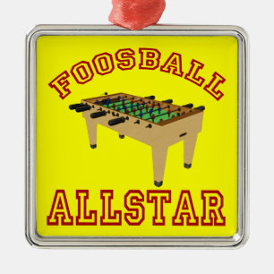 Ornamento De Metal Foosball Allstar
