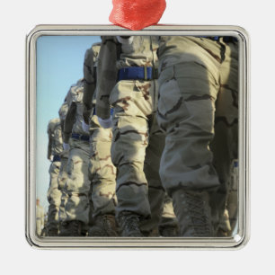 Ornamento De Metal Força aérea iraquiana recruta marcha