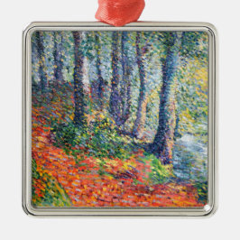 Ornamento De Metal Forest Undergrowth (por Léo Gausson)