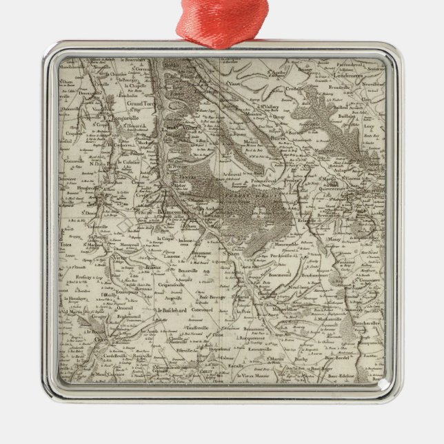 Ornamento De Metal Forjas, Neufchatel (Frente)