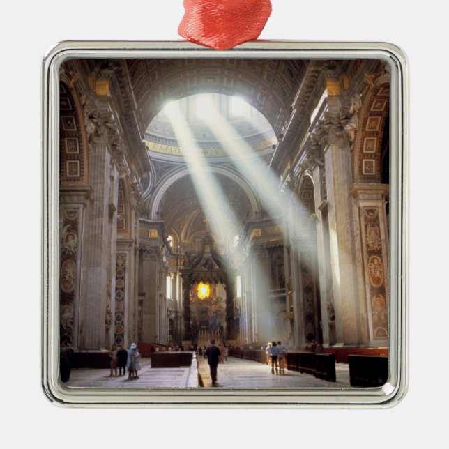 Ornamento De Metal Formas de luz solar despejam através das janelas (Frente)