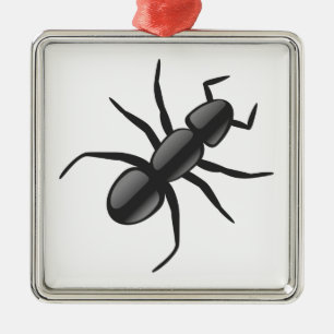 Ornamento De Metal Formiga