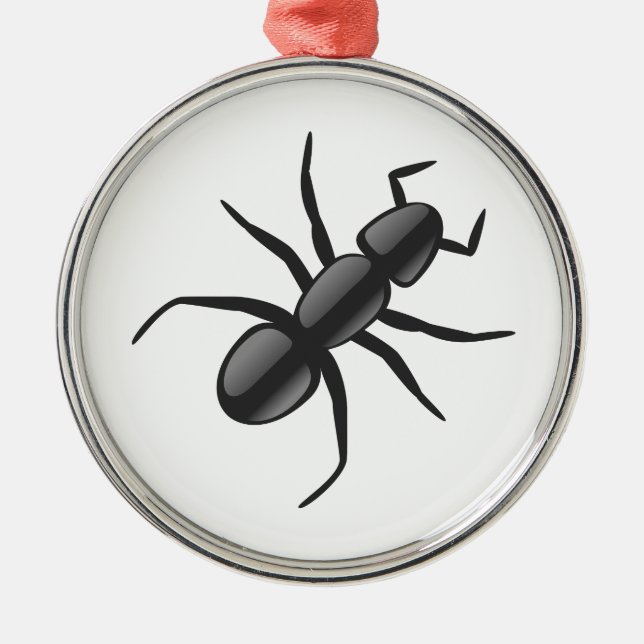 Ornamento De Metal Formiga (Frente)