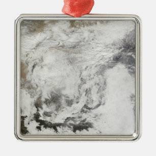 Ornamento De Metal Forte queda de neve na China