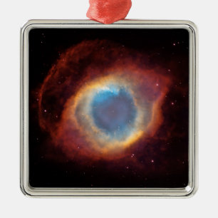 Ornamento De Metal Foto Celestial da Nebulosa Hélice
