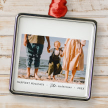 Foto da família personalizada simples e minimalist