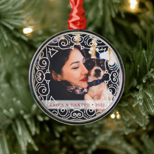 Ornamento De Metal Foto da imagem Deco