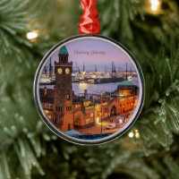 Foto de paisagem urbana de Hamburgo Alemanha